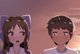 【手描アニメあり】クラスの男子と連れ液体で、見せあいっこする橘