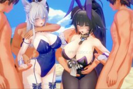 [AcidRaiN] 【NTR】Musashi &amp; Shinano x Mob Group【Azur Lane】